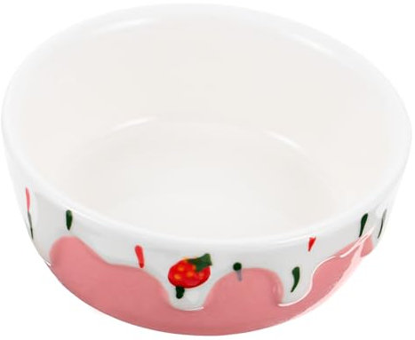 MILISTEN Praktischer Stilvoller Keramik-futternapf Für Haustiere Vielseitig Verwendbar Für Futter Wasser Hamster Futternapf Kätzchen Chinchilla Und Napf