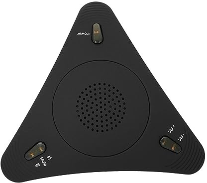 Toyvian USB Mikrofon mit Echo Unterdrückung für Aufnahme und Sprachchat | Portable Bauweise, Agc mit Omnidirektionalem Mikrofon, Kunststoff und Metall, Schwarz, für Computer