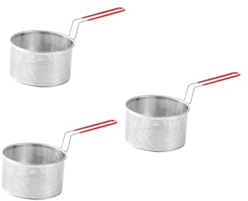 Sosoport 3 Pièces Panier de Charbon de Bois ponctuel Cuisson Grillage Pliant Portable Camp paniers à Charbon de Bois pour Barbecue Panier à grillades pour Barbecue Acier Inoxydable