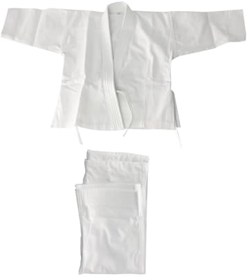 YueShengYCHUANG Conjunto de Traje de Karate, 10 Prendas de Karate de Lona para Entrenamiento de Karate.