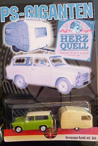 vielesguenstig-2013 DDR PKW-Modell - Trabant Kombi mit Qek Junior - PS-Giganten - Herzqell