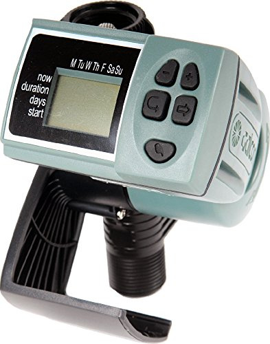 GALCON - Programador autónomo GALCON 11000L-DC 2 vías, con válvula de 3/4, digital, alimentación 1 pila 9V.