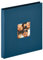 walther design Fotoalbum blau 400 Fotos 10x15 cm Einsteckalbum mit Cover-Ausstanzung, Fun EA-110-L