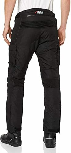 Herren Motorradhose mit Protektoren, atmungsaktiv, Sommer und Winter – für Motorrad XL schwarz