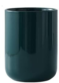OnePine Organizador Cubiertos Cocina en Encimera, Redondo Bote Porta Utensilios de Cocina de Ceramica para Espátulas, Batidores, Cucharas Cuchillos Tenedores Palillos