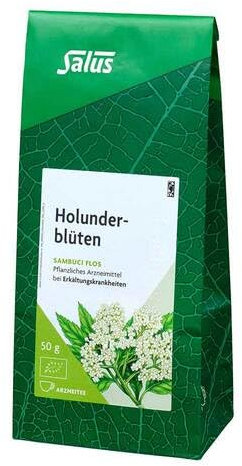 HOLUNDERBLÜTEN Arzneitee Sambuci flos Salus 50 g