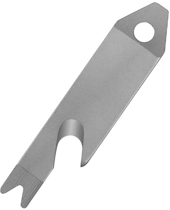 QISVVE Mini EDC Brecheisen – kleiner Schlüsselanhänger, Stemmeisen, Multitool für den täglichen Gebrauch, 4-in-1 Edc Gadgets, Multi-Tools aus Edelstahl (graue Mini-Hebeleiste)