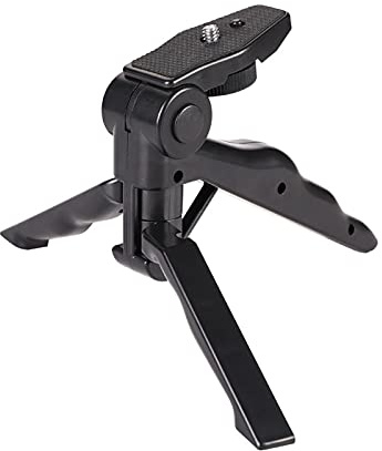 SCRUBY Mini treppiede 90 Rotazione Desktop & Handle Stabilizzatore Per La Macchina Fotografica Del Telefono Mobile 360ONEXWith Clip Del Supporto Del Telefono