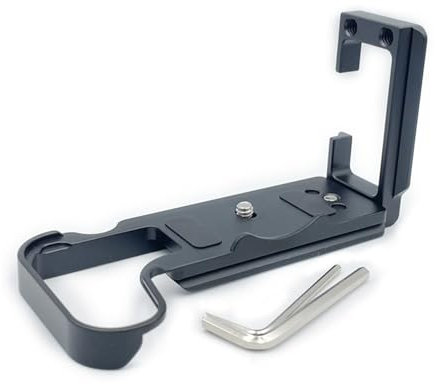 Supoion Support vertical en L pour trépied stabilisateur d'appareil photo reflex numérique