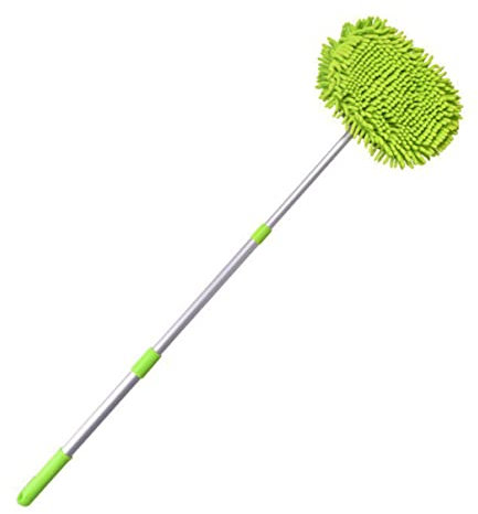 Gatuida Car Wash Brush Mit Verstellbarem Aluminiumgriff Für Effektive Fahrzeugreinigung Leicht Schnell Trocknend Und Einfach Zu Handhaben Für Autos LKW Und Mehr