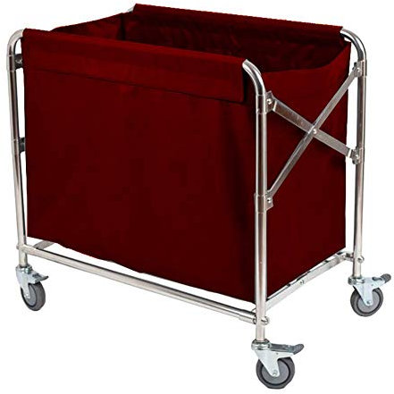 XCHSXYL Karren, Aufbewahrung, Autoservice, Auto, Nutzfahrzeug, tragbarer Multifunktionswagen, Heimwagen, Werkzeug, zusammenklappbarer Wäscherollwagen, Hotel-Wäschesortierwagen mit Universalbremswage