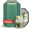 NEUDORFF Thermokomposter mit Bodengitter DuoTherm 530 L rattensicherer Komposter für Küchenabfälle - Wetterfeste und UV-beständige Komposttonne mit Recycling Kunststoff (mit Radivit und Mäusegitter)