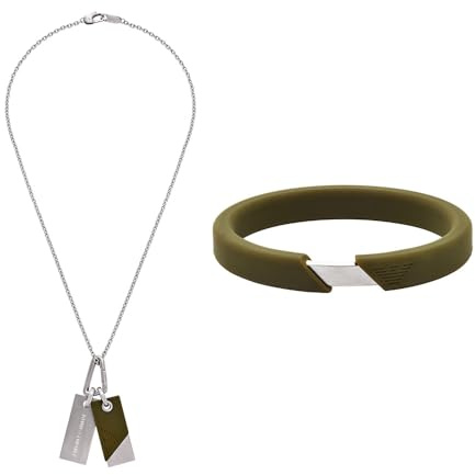 Emporio Armani Herren-Kette-Schmuck-Set