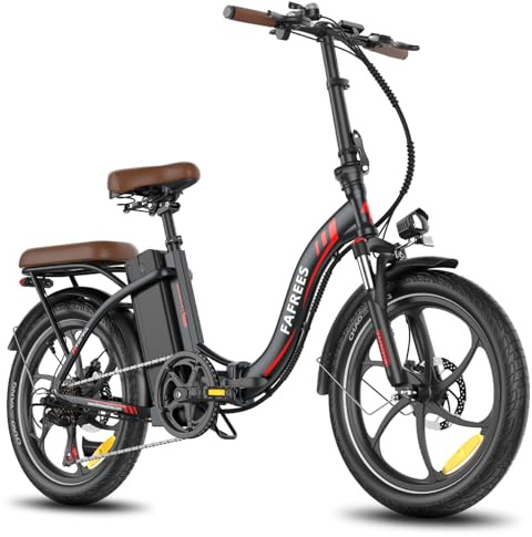 Fafrees E-Bike Klapprad, 20 Zoll Elektrofahrrad mit 22.5Ah Akku, Bis zu 100 km Reichweite & 25 km/h,Fatbike 7S, Für Herren und Damen, F20+ Pro E Bike (Schwarz)