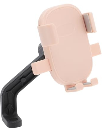 QUARKZMAN Cykel Mobiltelefonhållare, Mobiltelefonhållare, 360° Roterbar Smartphone-hållare för 4,7–7,2 tum smartphone, rosa