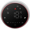 Smart Home Thermostat, Smart Thermostat ABS Easy To Install APP Controlled for Indoor (Black)