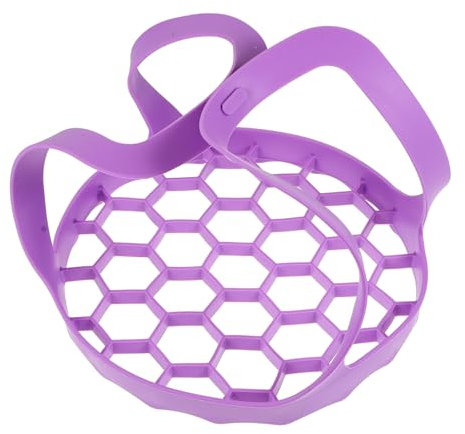 TOPPERFUN 1 Pieza Vaporera de Silicona para Cocción de Verduras y Huevos Escurridor de Utensilio de Cocina Multifuncional Color