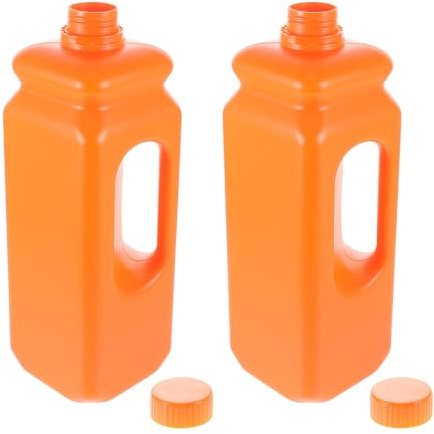 TOVINANNA Brocca di Plastica con Coperchio Ermetico 25L Set da 2 Pezzi con Manico Ergonomico per Conservazione Liquidi e Uso Alimentare Contenitori per Stoccaggio Acqua e Riutilizzabile