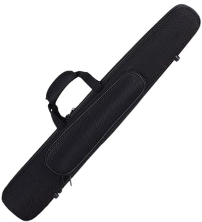 budiniao Leichte Klarinetten Gigbag, geeignet für Übungsreisen auf Reisen mit effizienter Aufbewahrung und Polsterung für den Aufbewahrungskoffer für Blasinstrumente, Schwarz