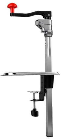Smandy Apriscatole da Tavolo da 55 Cm, Apriscatole da Tavolo Manuale da 55 Cm, con Base a Vite da Banco per Carichi Pesanti Nan