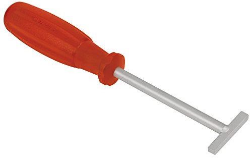 Tyrolit 195112 Diamant-Handabrichter mit Kunststoffgriff, 185 mm x 40 mm x 8 mm