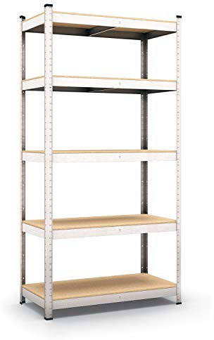 Panorama24 Belko Schwerlastregal Lagerregal 180 x 90 x 40 cm, 1 Stück, Kellerregal, Steckregal, Werkstattregal belastbar bis 875kg