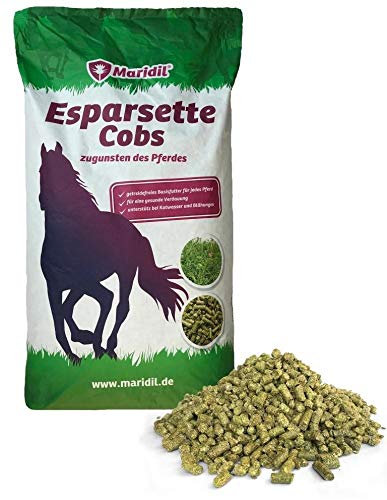 ESPARSETTE-Cobs, getreidefreies Basisfutter für jedes Pferd, 20 kg