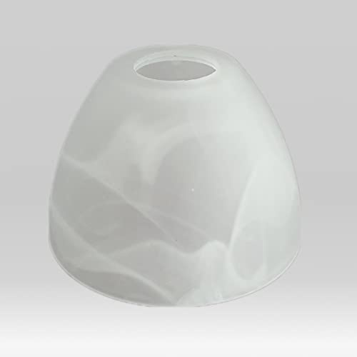 E14 Lampenschirm Glas Tischlampe passend für Nino DAYTONA Ersatzschirm Lampenschirm Hängelampe Glaslampenschirm Ersatzglas Lampenschirm Hängelampe E14 (1 Stk)