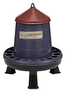 Kerbl Geflügel Futterautomat mit Füßen, Kunststoff Eco Recycle, 2kg 4kg 8kg