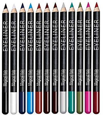 Set matita eyeliner - 12 colori assortiti naturali opachi di lunga durata trucco occhi matite pastello morbido, Eyeliner Pencil Set