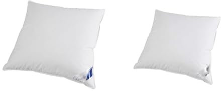 Böhmerwald Komfort Kopfkissen, 70% Federn / 30% Daunen, Stützkomfort: normal, Weiß