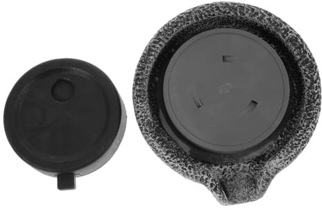 AOKWAWALIY 1 Set Mulino Acqua Simulazione Mill Fontana Acqua Nel Giardino Zen Mulino Acqua Tende trasparenti Feng Shui Fontana Da Tavolo Sabbia-Mulino ad Acqua Ornamenti Grafite