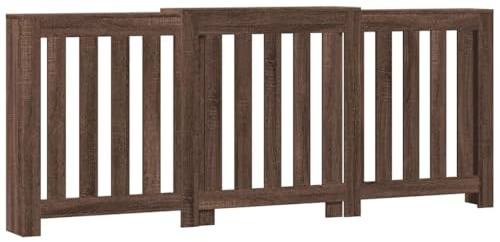 vidaXL Heizkörperverkleidung Eichen-Optik 205x21,5x83,5 cm