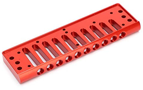 SP20 Harmonica Aluminum Reed Plates for 10-Hole Blues Harmonica - and Lightweight Comb Replacement Parts