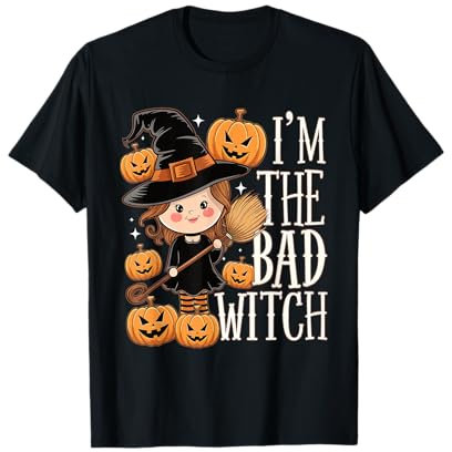 Halloween-Hexe Ich bin die böse Hexe Halloween T-Shirt