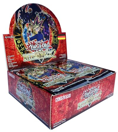 Retro Pack 2 - Yu-Gi-Oh! Display (24 Booster) - Deutsch - RP02 - OVP - Reprint - mit RC-Fieldcenter