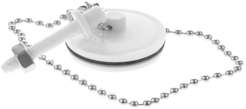VICASKY Tub Stopper with Stainless Steel Chain Bathroom Sink Plug Drain Cover for Bathtub Drain Accessory for Bathtub and Kitchen Sink