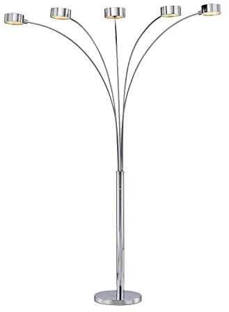 Artiva USA 88 Micah Arched Floor Lamp with Dimmer