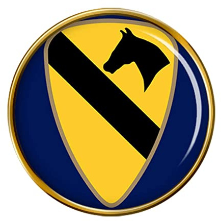 1st Kavallerie Division US Army Anstecker Abzeichen