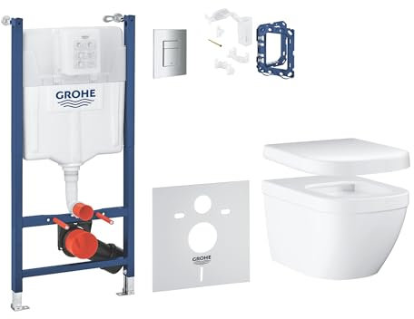 Grohe Inodoro 5 en1 Inodoro Euro suspendido 3-6l 1,13m