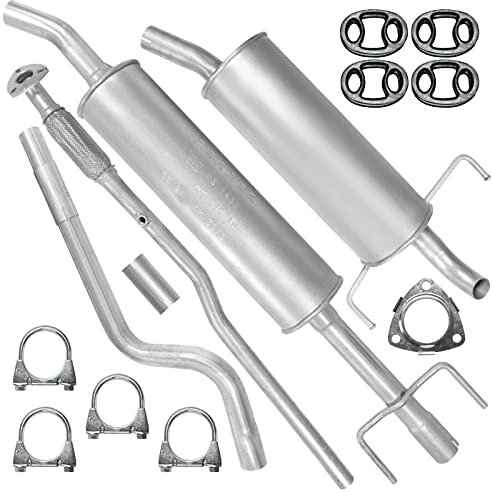 Auspuffanlage Schalldämpferset Auspuff für Opel Astra H 3 III 1.4i 16V