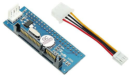 Jikoiuty Adaptateur IDE vers 3,5 - Carte de bureau - Lecteur optique IDE vers - Connecteur parallèle vers port série