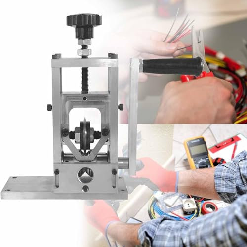 Wire Stripper Machine - Copper Wire Stripper Tool, Electric Wire Stripping Machine for Scrap Metal & Cables, Automatic Wire Stripper for Scrap Copper Recycling, Hand-Crank Wire Stripping