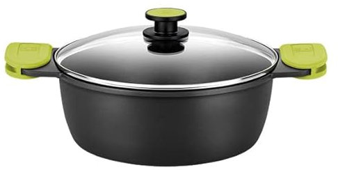 Bra Cazuela Alta Aluminio Fundido Foodie Induccion 28 Cm