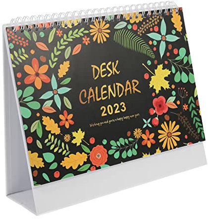 HOODANCOS Stabile Und 2023 Schreibtischkalender-papierplaner-spule Für Den Einsatz Im Home Office