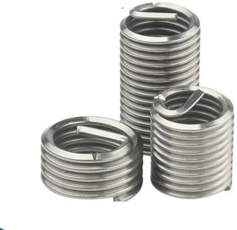 M1,6 M2 M2,5 M3,5 M4 M5 M6 M8~ M24 Edelstahl-Spiraldraht-Schraubenbuchsen-Hülsensatz Gewindeeinsätze Gewindereparatursatz-M10x1,5 10 Stück-Länge 3D