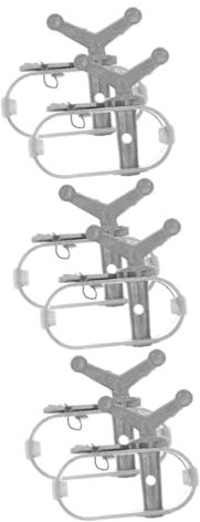OFFSCH 3 Sätze Seilspanner Für Draht Hochleistungszaun Drahtseilspanner Sichere Installation Für Den Außenbereich 2 Stück * 3