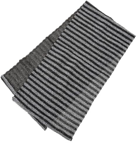 Ciieeo 3 Stk Gestreiftes Badetuch Bad Luffa Schwämme Handtuch Zum Abreiben Des Rückens Badeschrubber Peeling-dusche Luffa Rückenschrubber Körpertuch Luffa-spülschwamm Black Polyester