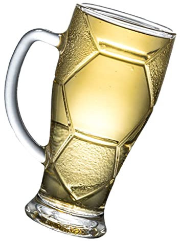 Gatuida Glas-bierkrug Mit Henkel Großer Klarer Trinkbecher Für Bier Fruchtsäfte Und Milch Multifunktionales Praktisches Getränkeglas Für Zuhause Und Gastronomie