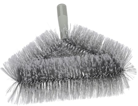 DINHEAROM Testina di Scopa in Fibra Setole Lunghe per Pulizia Domestica ad Alta Efficienza, Compatibile Pareti e Soffitti, Materiale Pe Resistente e Design Semplice
